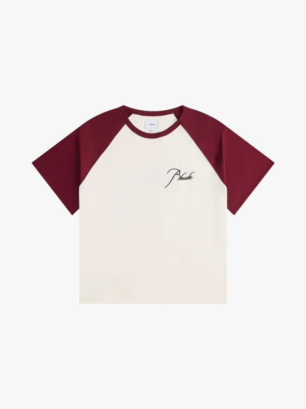 RAGLAN LOGO TEE sold by Rhude