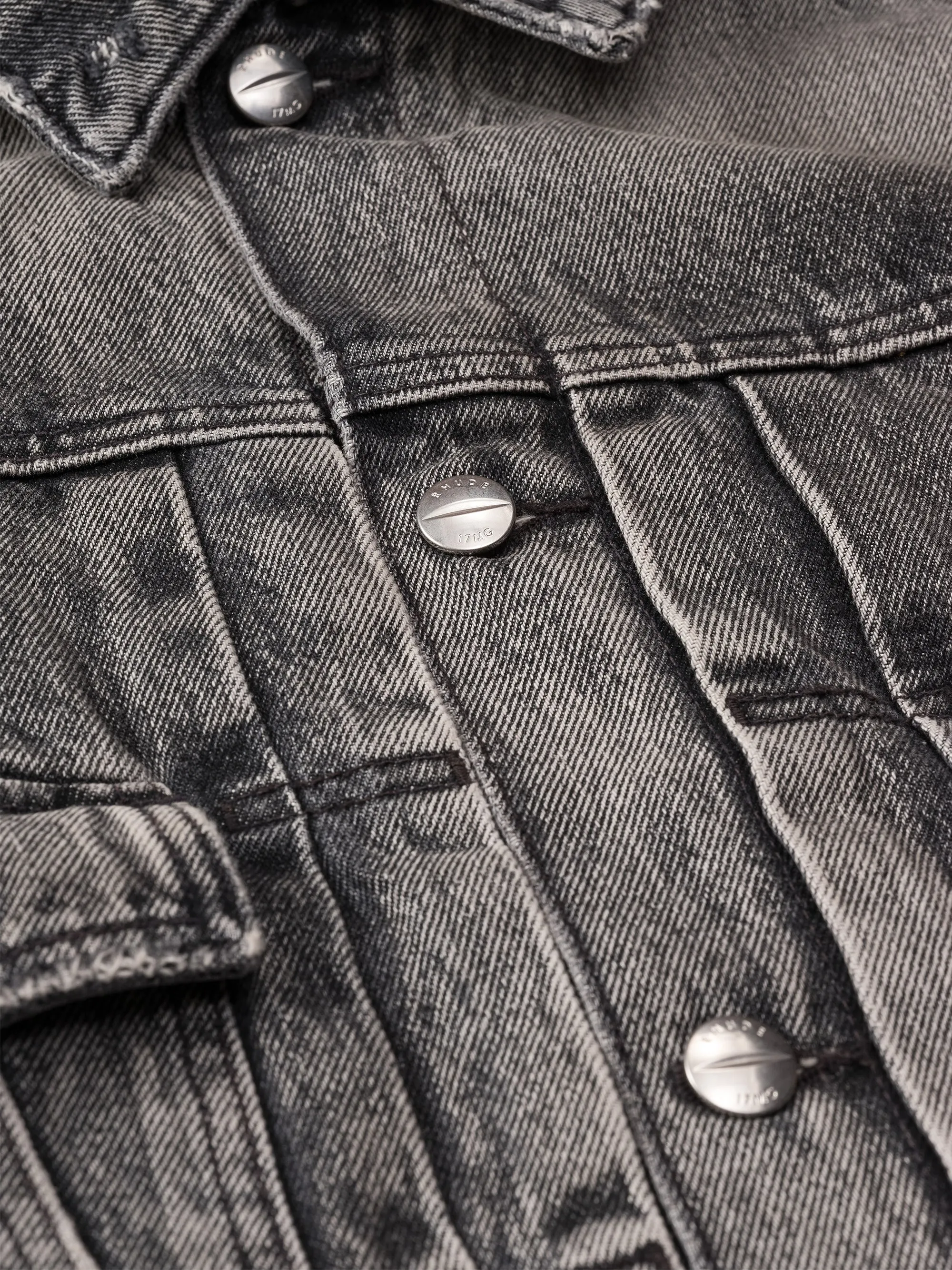 RHUDE DENIM TRUCKER JACKET sold by Rhude product image thumbnail 4