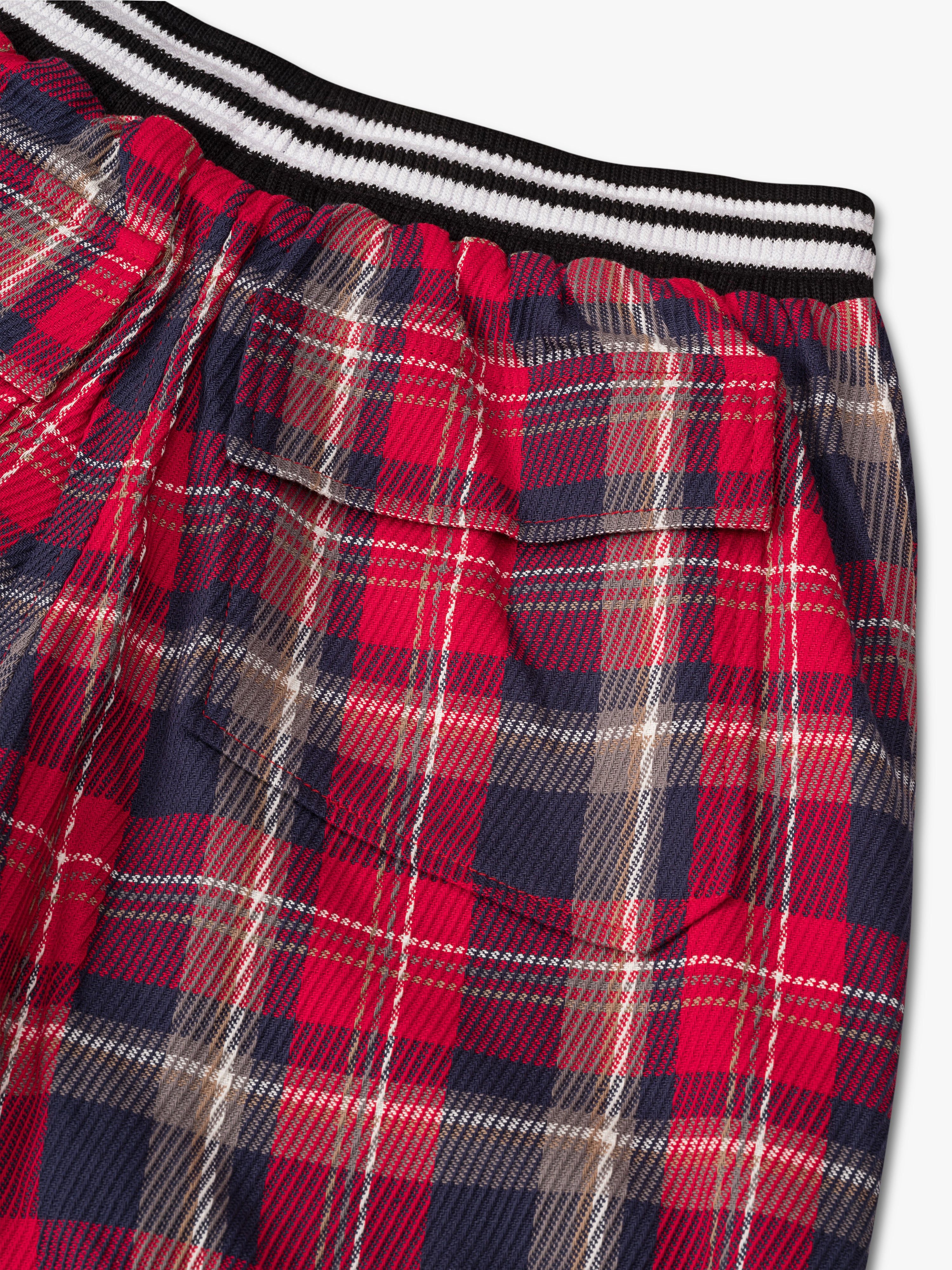 FLANNEL COURT LOGO SHORTS sold by Rhude product image thumbnail 4