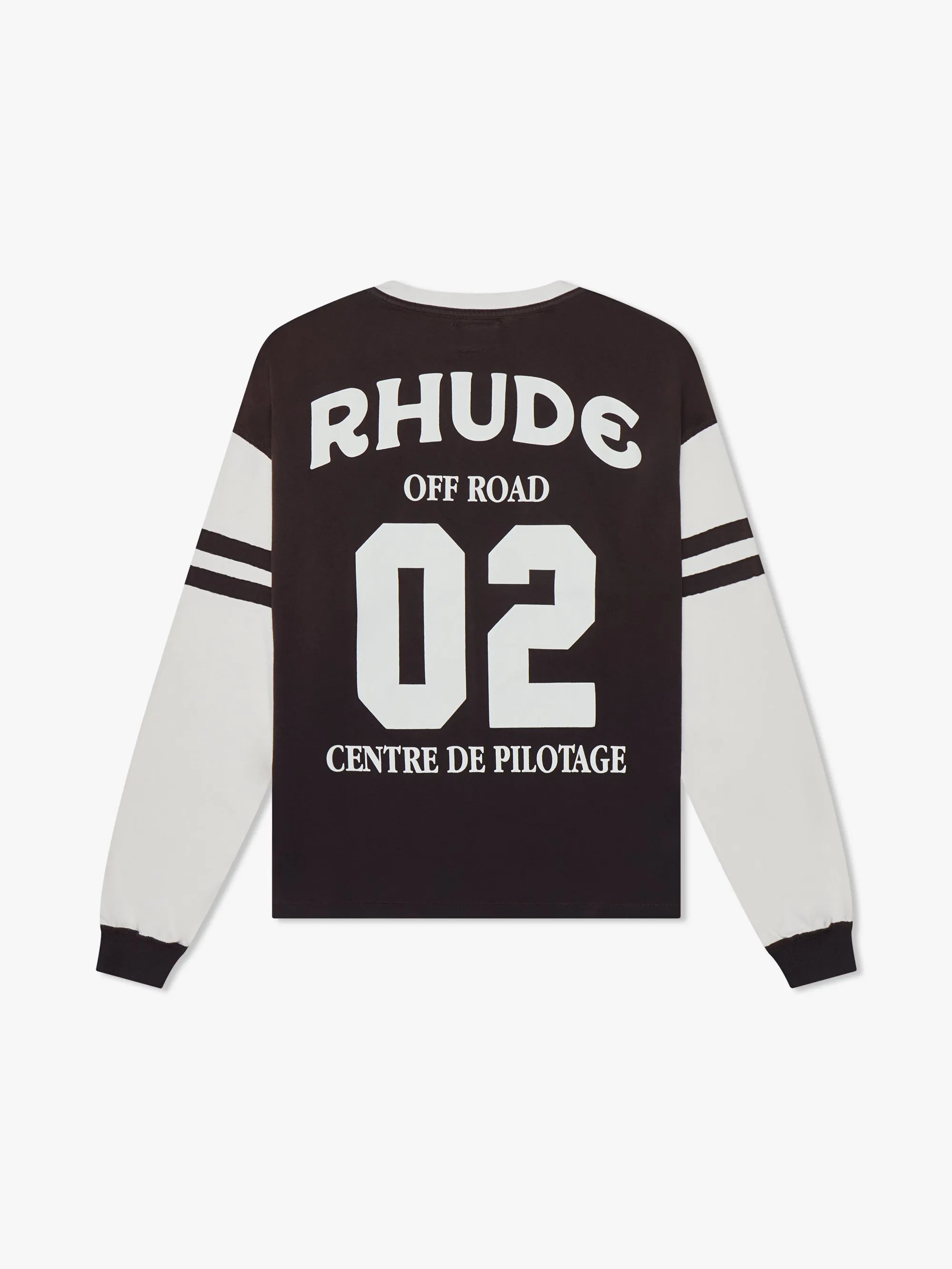 TRIPLE R CONTRAST LS TEE sold by Rhude product image thumbnail 2