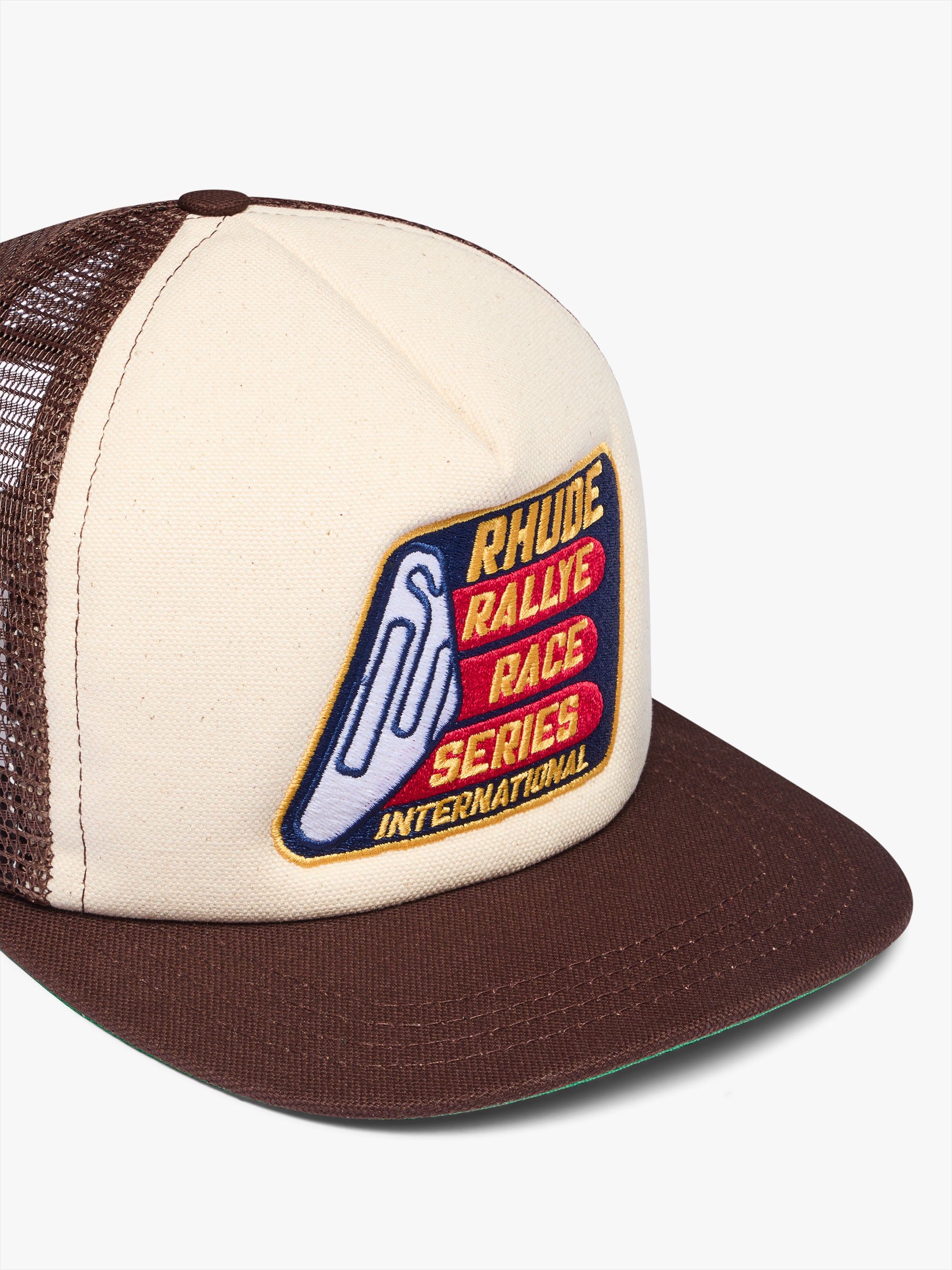 RACE SERIES WASHED TRUCKER HAT sold by Rhude product image thumbnail 3