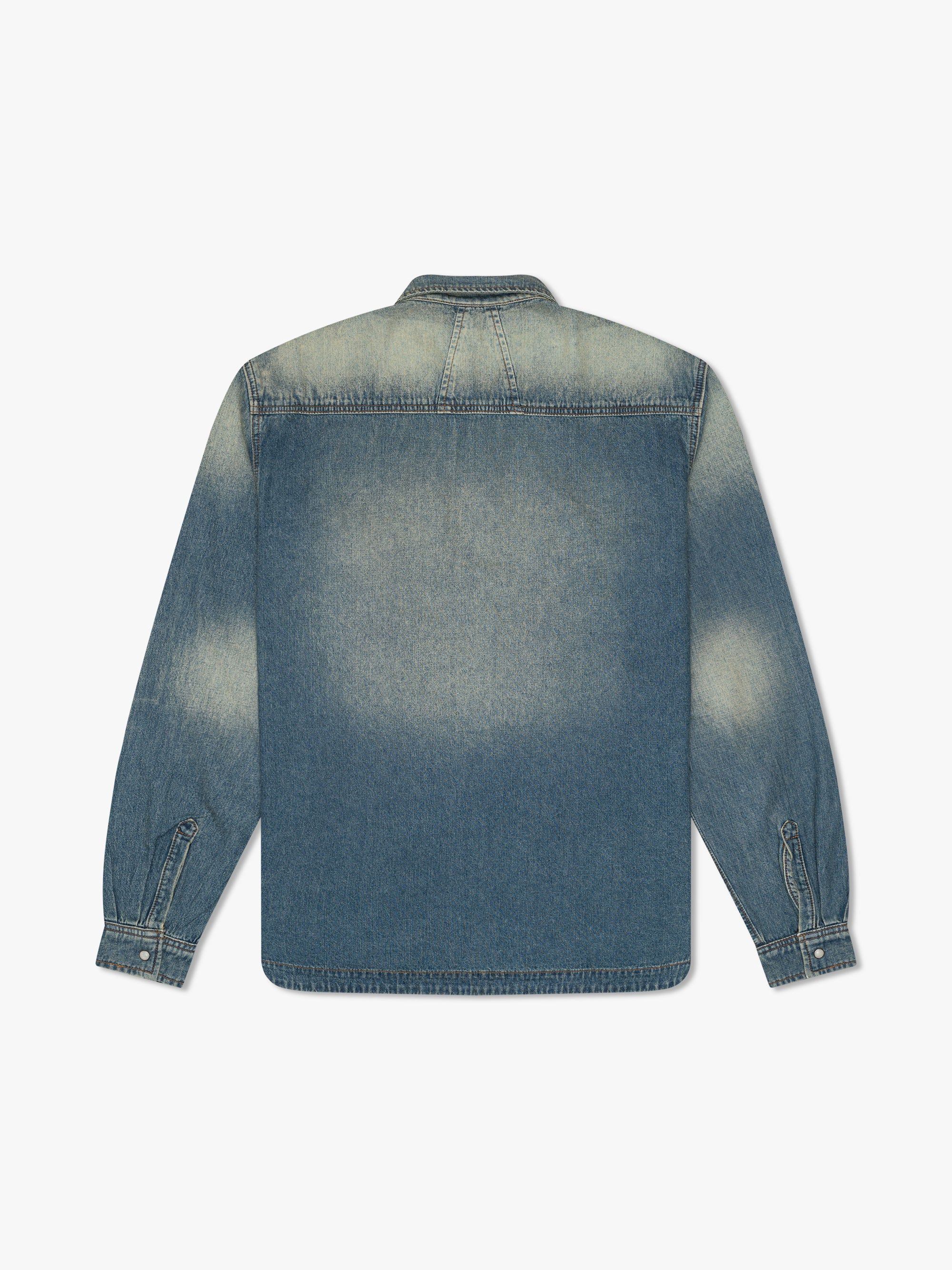 DENIM TRACK SHIRT sold by Rhude product image thumbnail 2