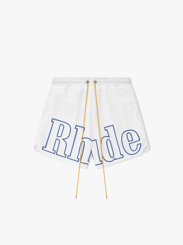 LOGO TRACK SHORT sold by Rhude