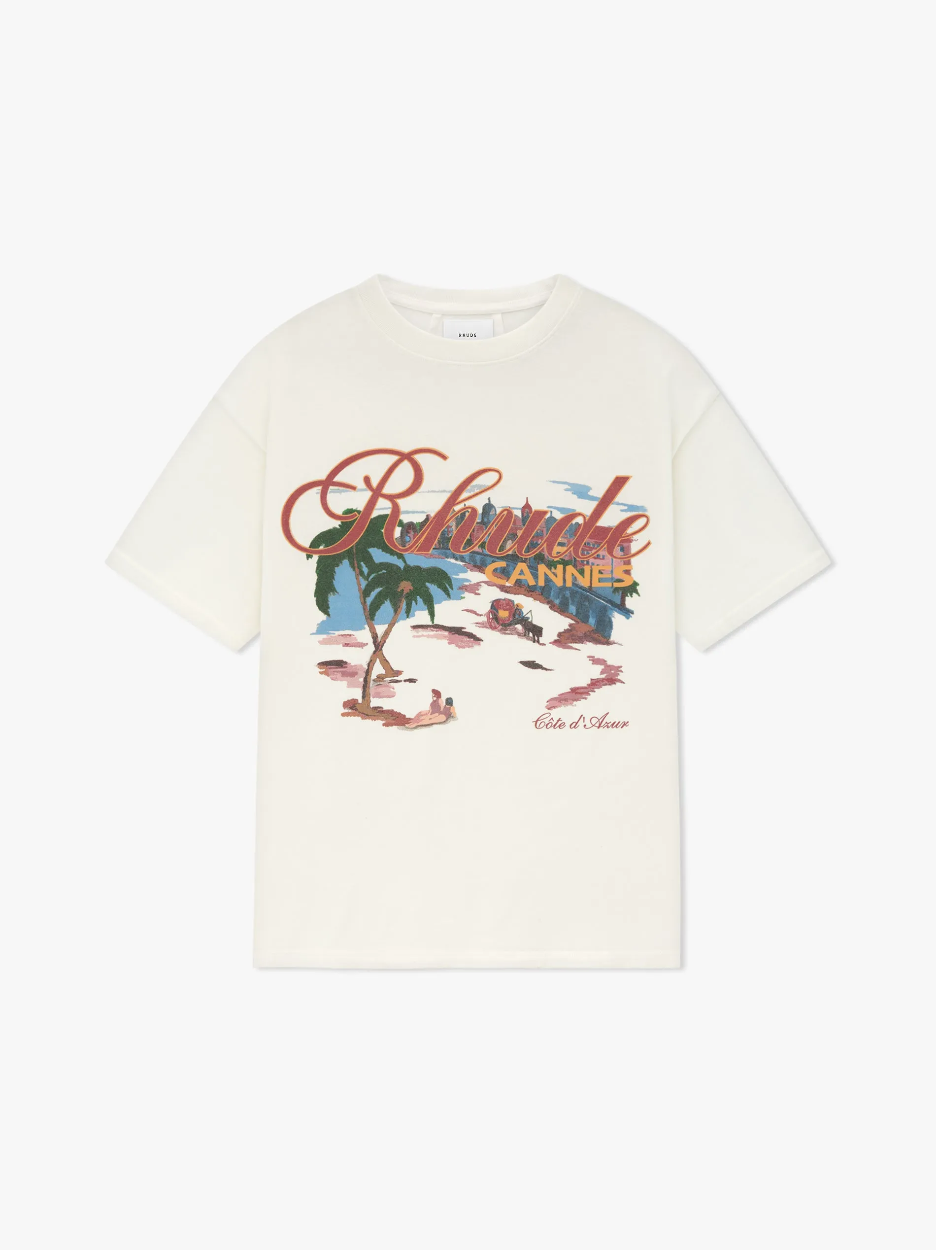 CANNES BEACH TEE sold by Rhude