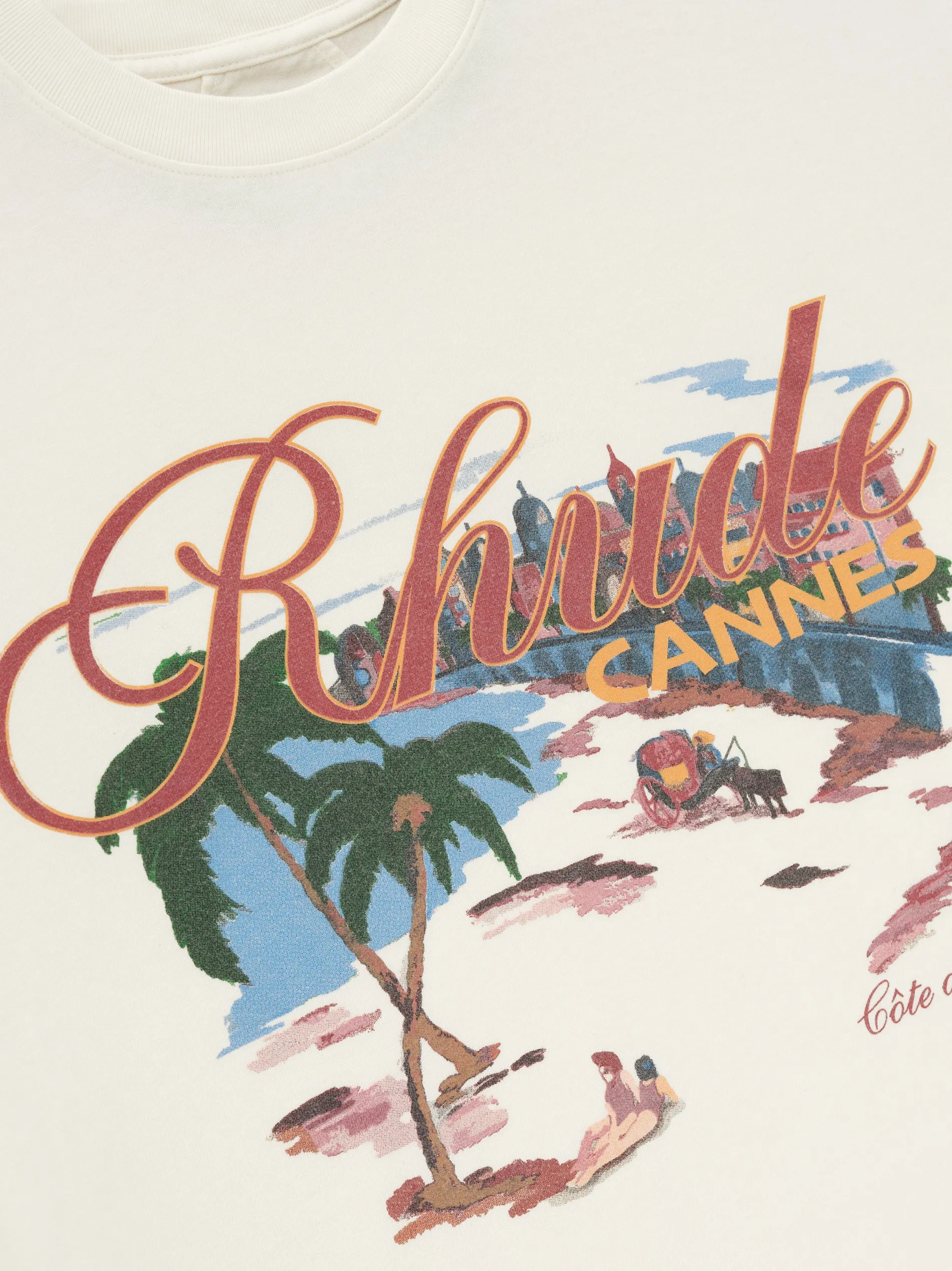 CANNES BEACH TEE sold by Rhude product image thumbnail 5