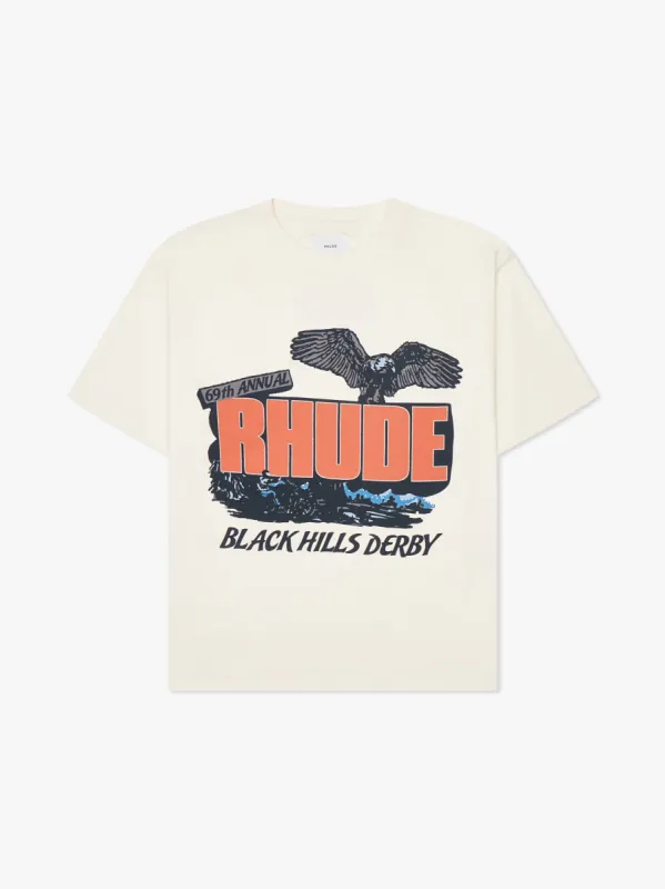 BLACK HILLS RALLY TEE sold by Rhude
