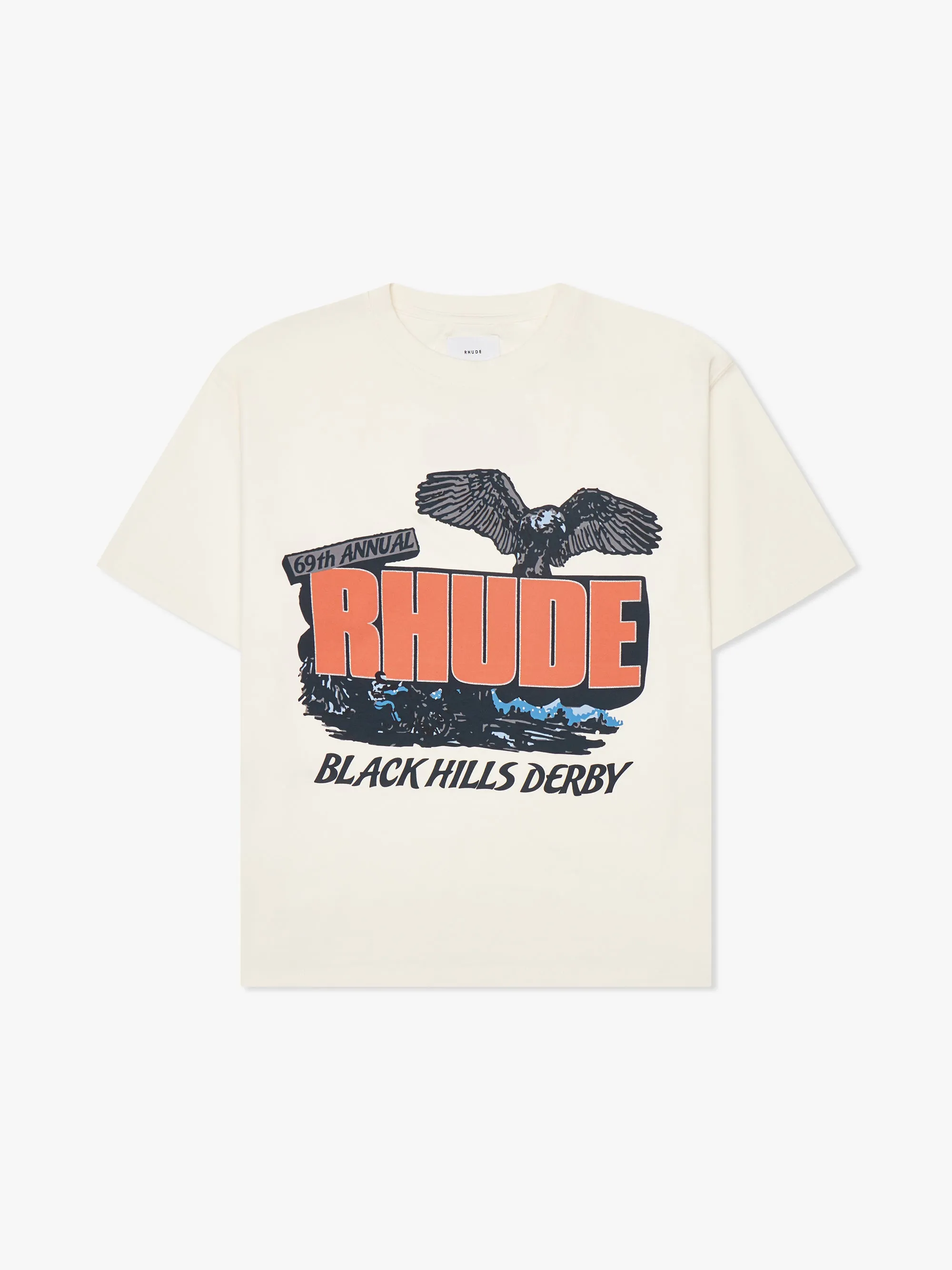 BLACK HILLS RALLY TEE sold by Rhude