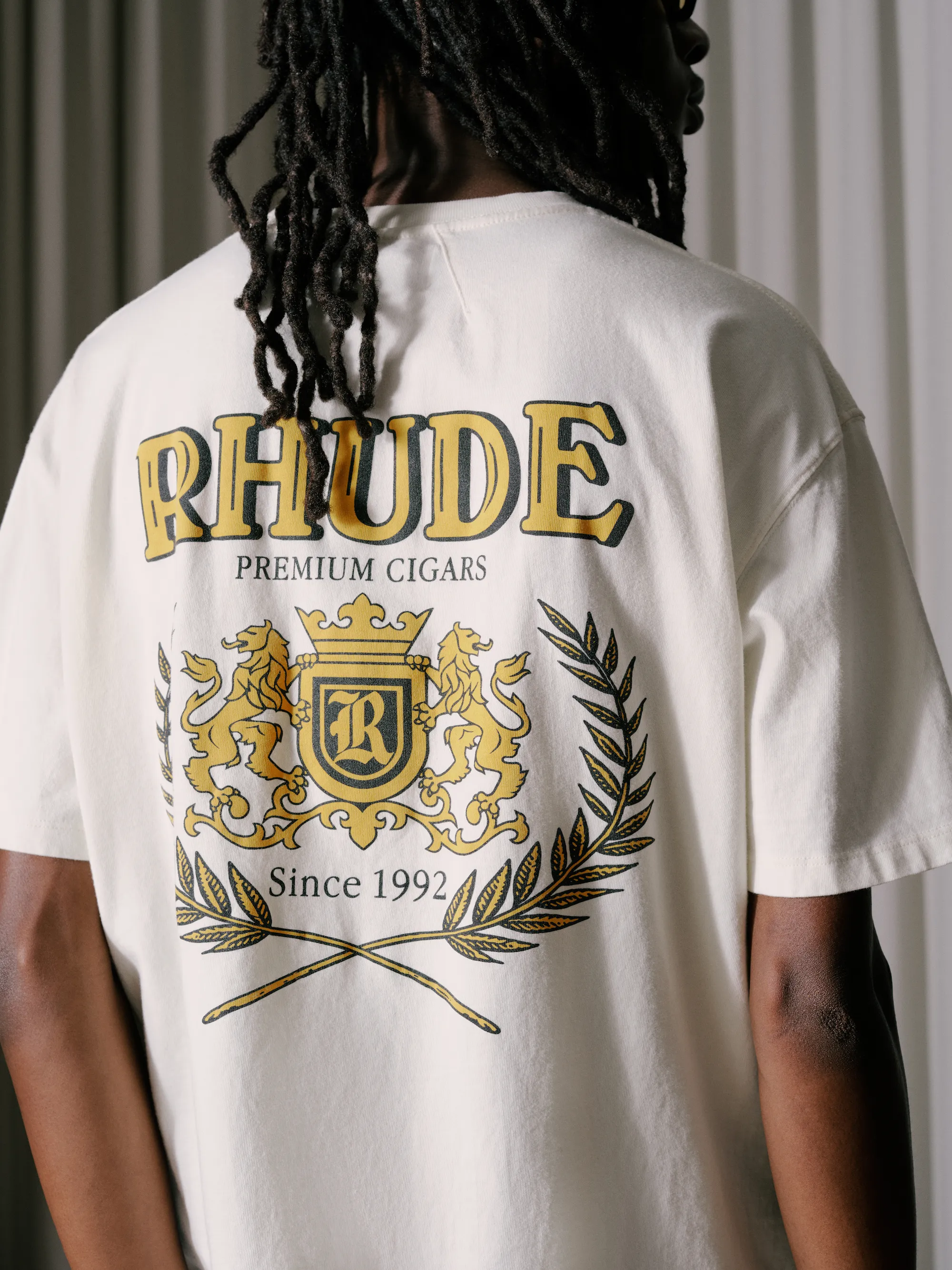 CRESTA CIGAR TEE sold by Rhude product image thumbnail 4