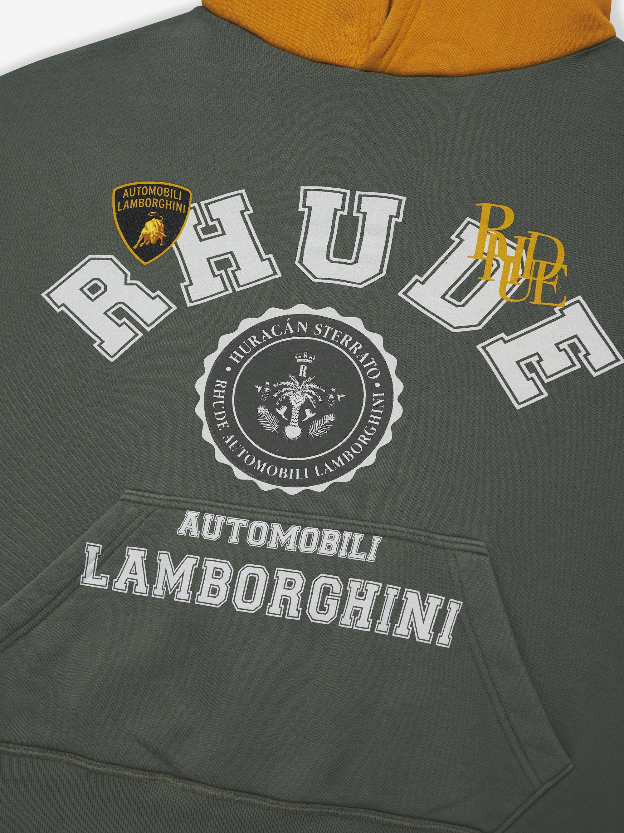 AUTOMOBILI CREST HOODIE sold by Rhude product image thumbnail 2