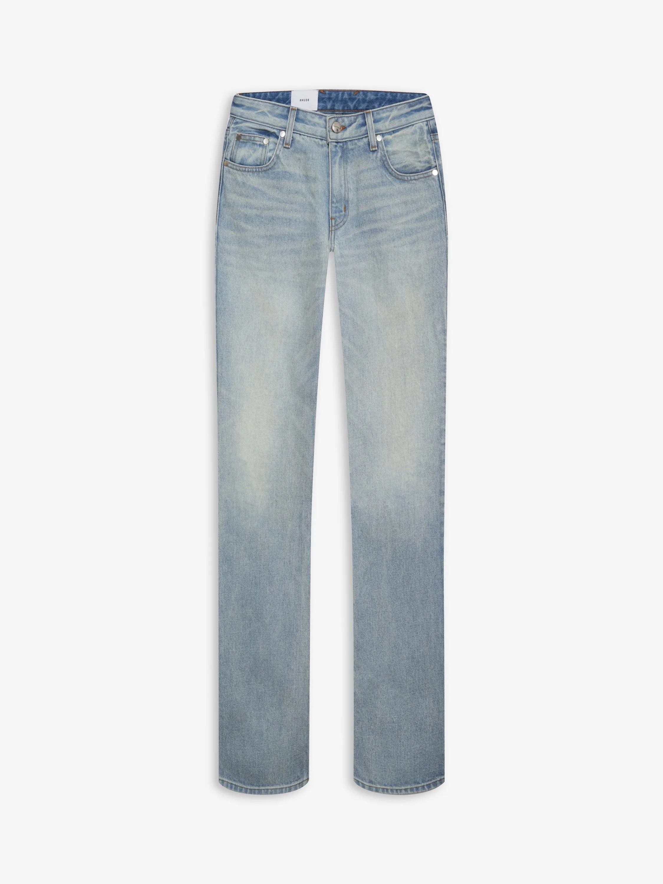 LOW-WAIST FLARE DENIM sold by Rhude