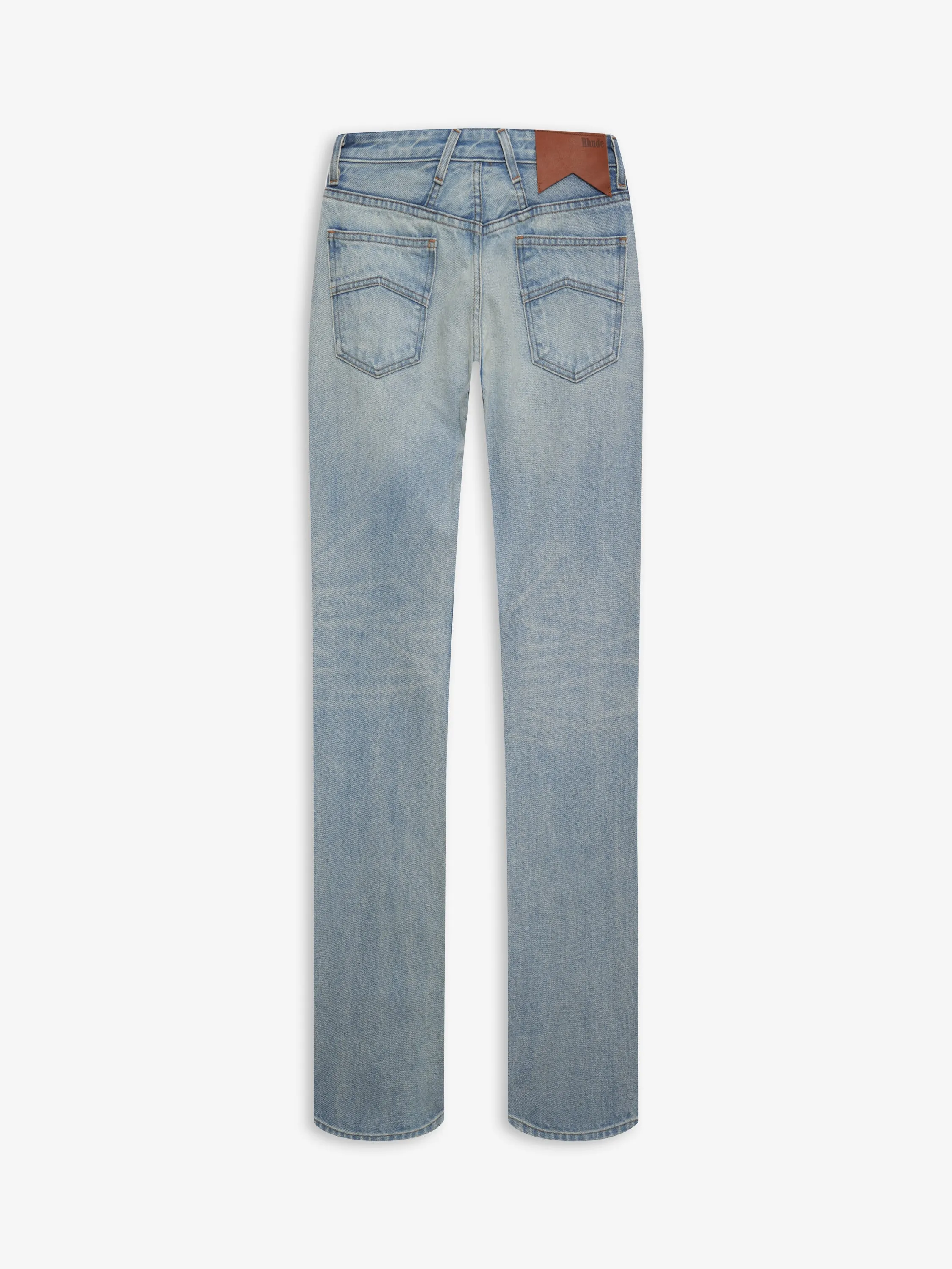 LOW-WAIST FLARE DENIM sold by Rhude product image thumbnail 3