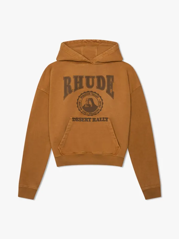 CROPPED DESERT VALLEY HOODIE made by Rhude