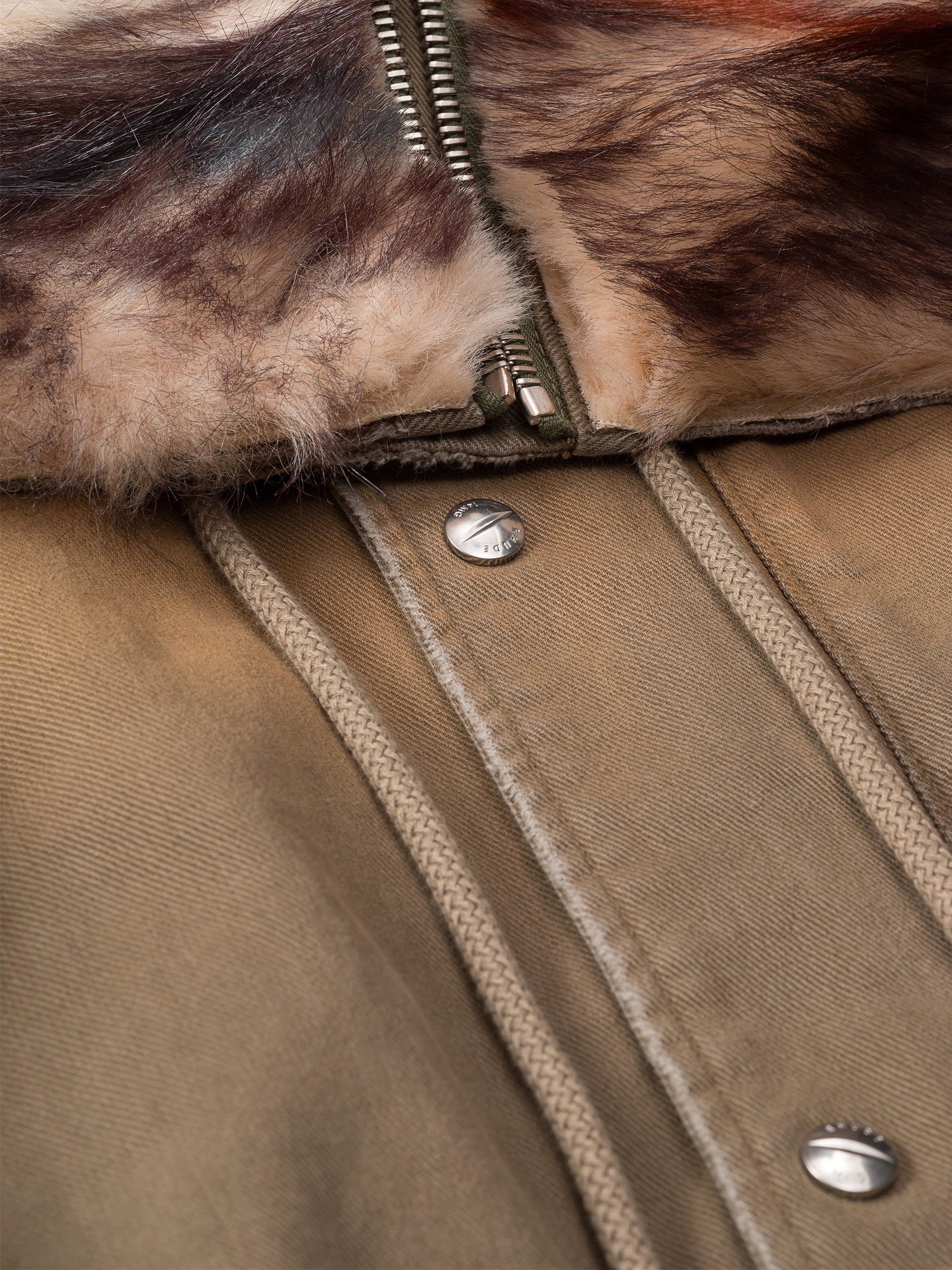 FUR HOODED PARKA JACKET sold by Rhude product image thumbnail 4