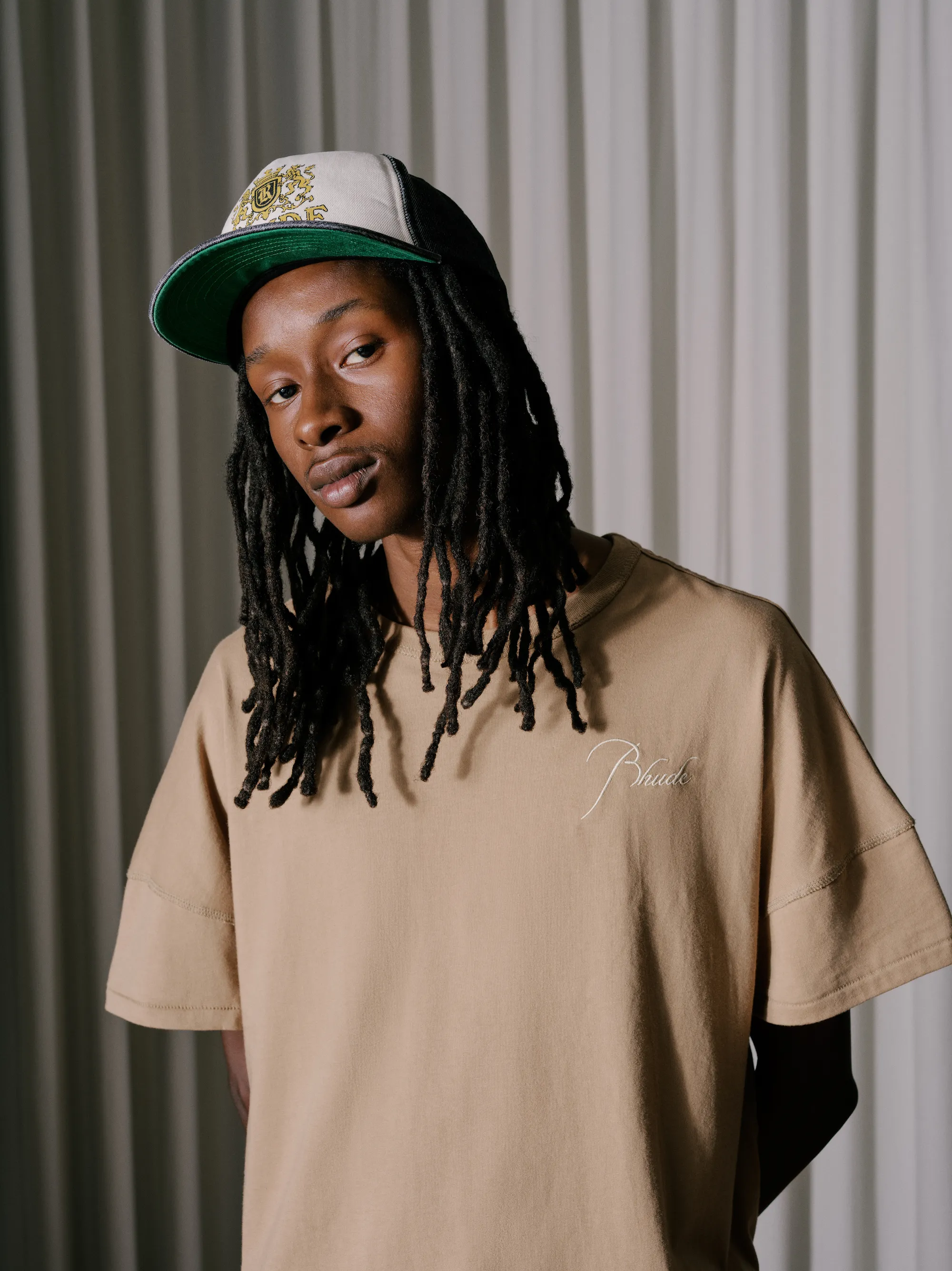 CRESTA DENIM HAT sold by Rhude product image thumbnail 4