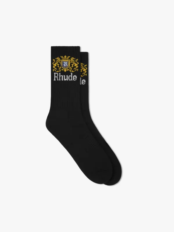 CREST LOGO SOCK sold by Rhude