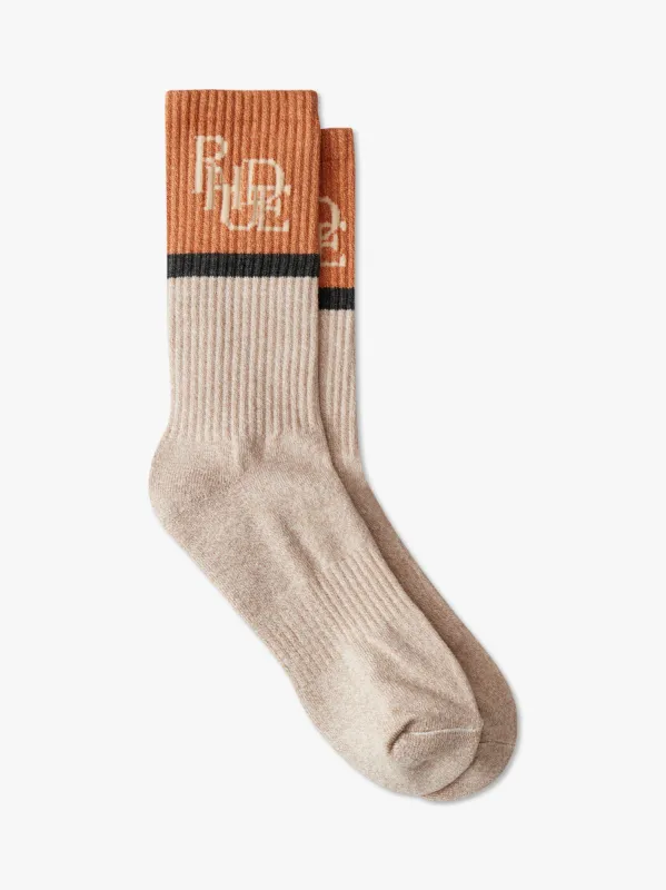 LOGO HEATHER SPORT SOCKS sold by Rhude