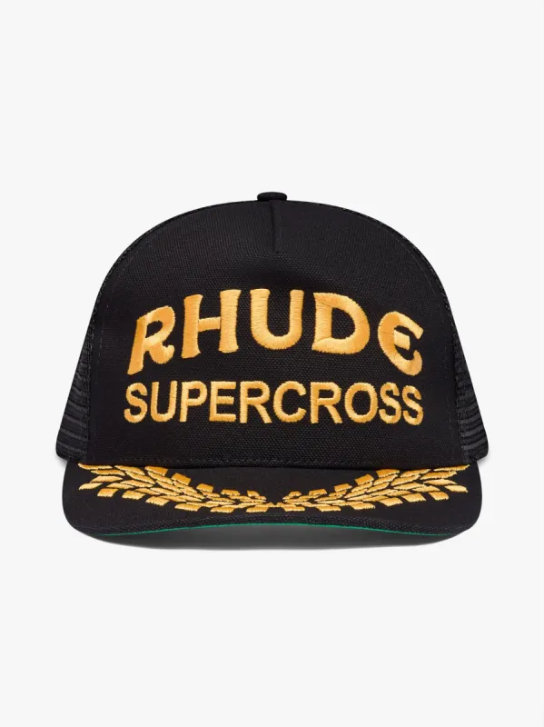 CANVAS SUPERCROSS TRUCKER HAT sold by Rhude
