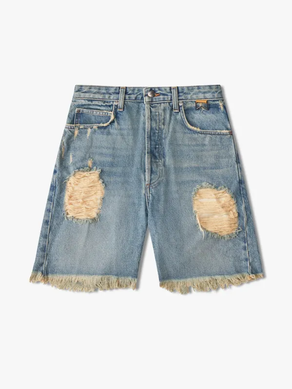 BEACH BUM DENIM SHORTS made by Rhude