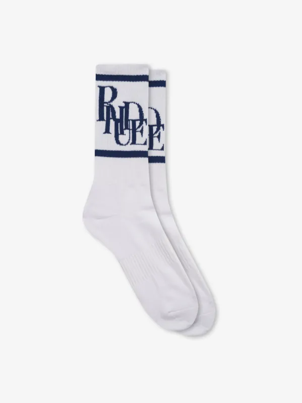 SCRAMBLE LOGO SOCKS sold by Rhude