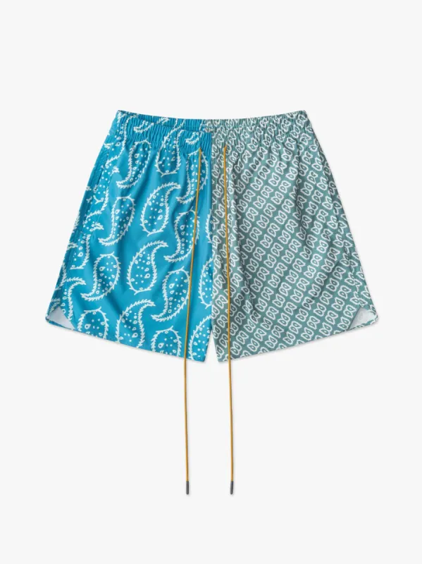 MULTI PAISLEY SWIM TRUNKS sold by Rhude