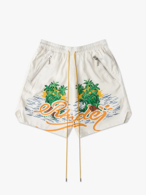 PALMAS LOGO SHORTS made by Rhude