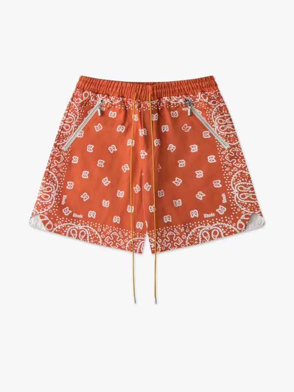 RHUDE BANDANA SHORTS sold by Rhude