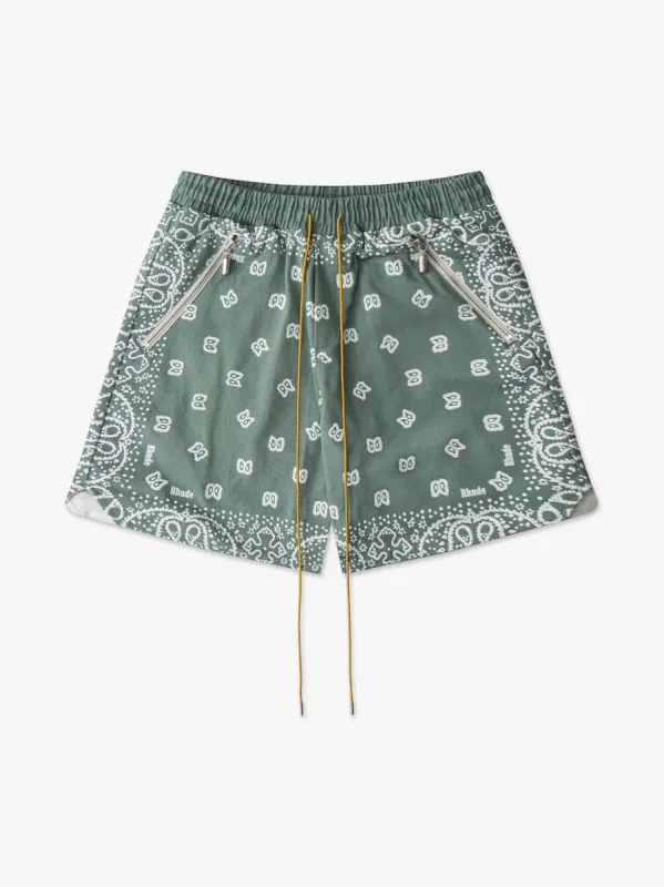 RHUDE BANDANA SHORTS sold by Rhude