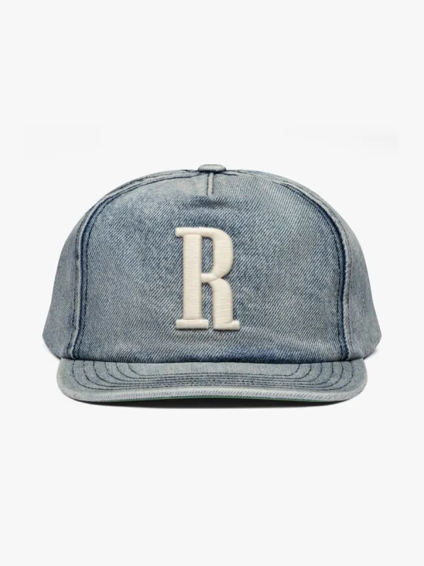 R LOGO LIGHT DENIM HAT sold by Rhude