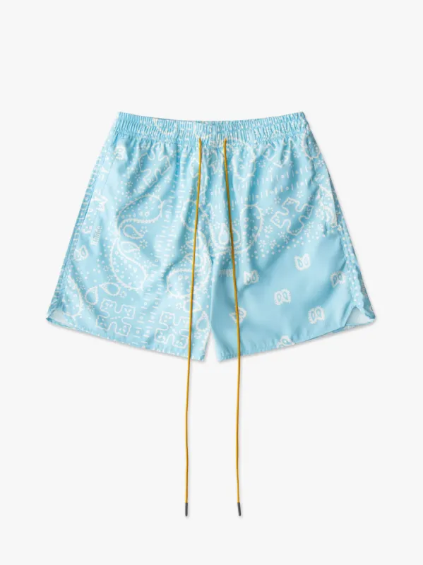 BANDANA PRINT SWIM TRUNKS sold by Rhude