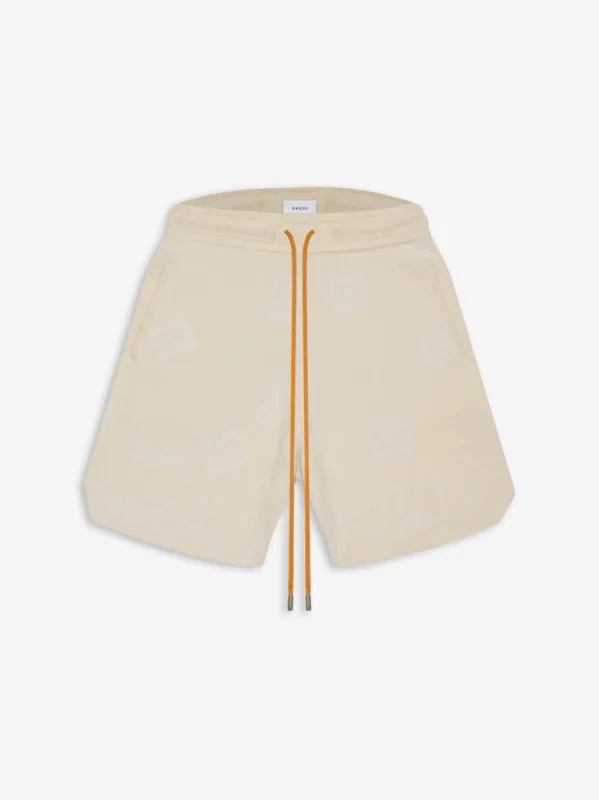 KNIT BANDANA SHORTS sold by Rhude