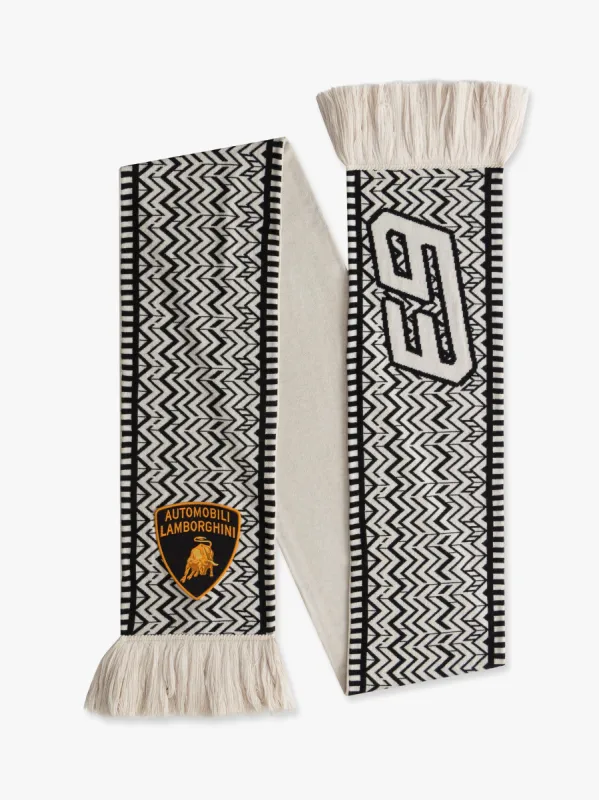 LAMBORGHINI 63 KNITTED SCARF made by Rhude