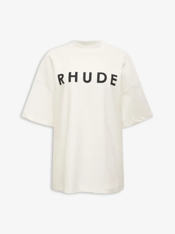 BOXY OVERSIZED LOGO TEE sold by Rhude