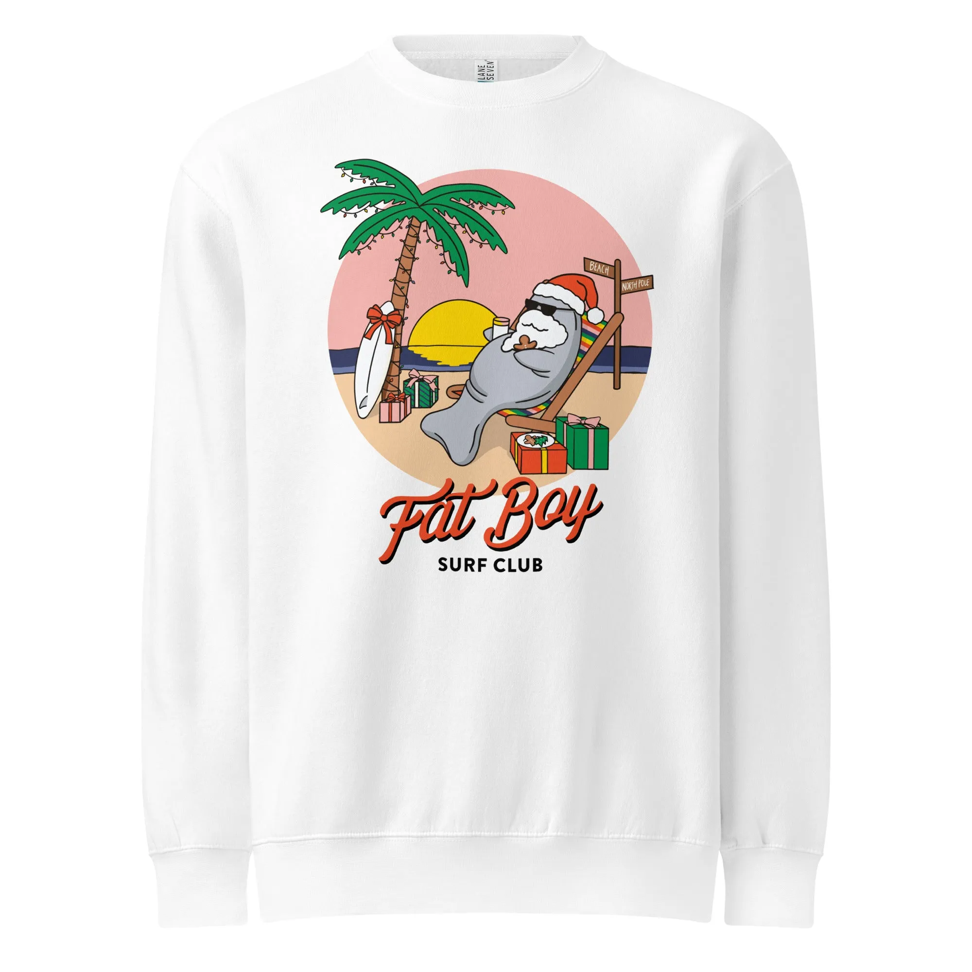 FBSC Limited Edition Holiday Crewneck sold by Fat Boy Surf Club