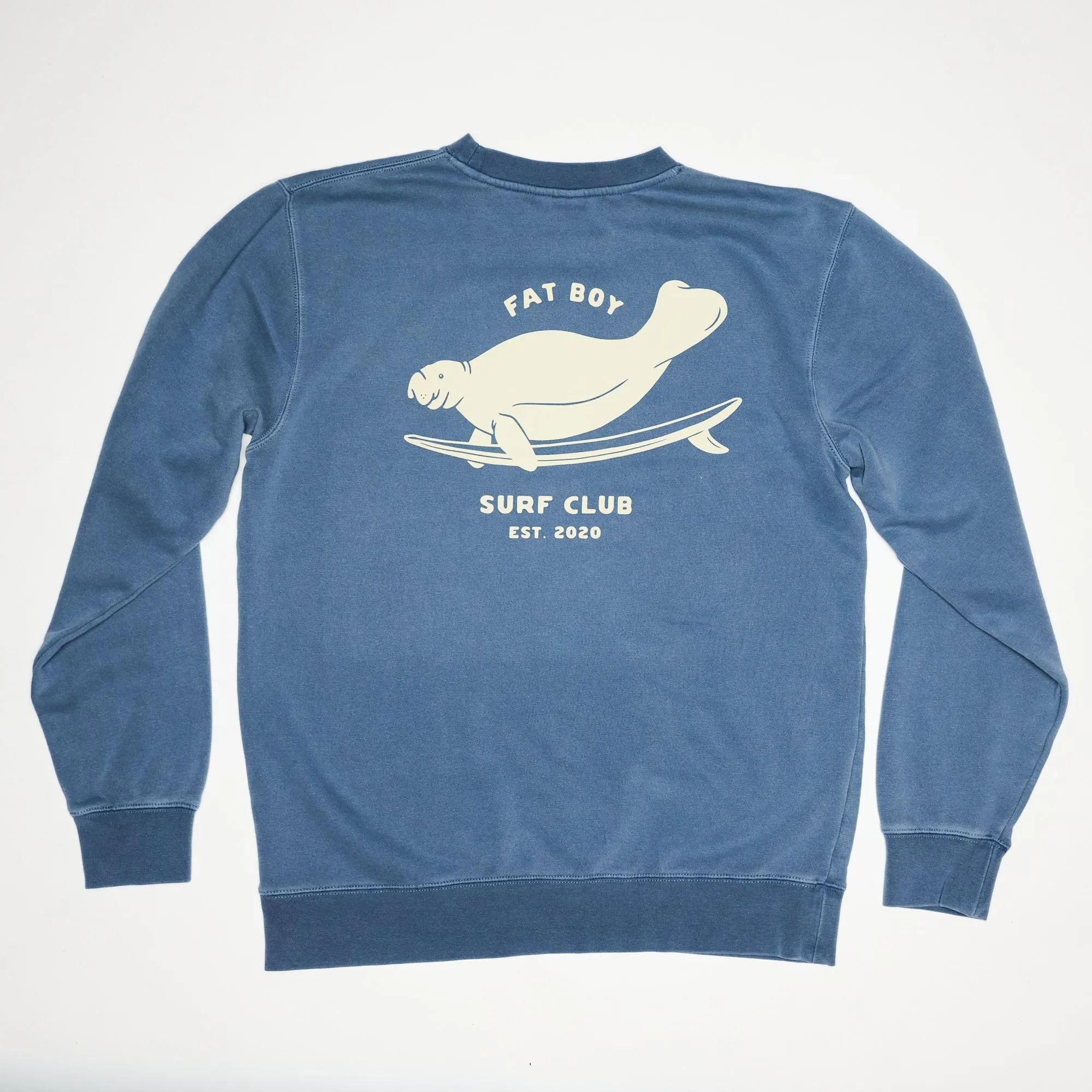 Duck Dive Crewneck Sweatshirt - Slate Blue sold by Fat Boy Surf Club product image thumbnail 2