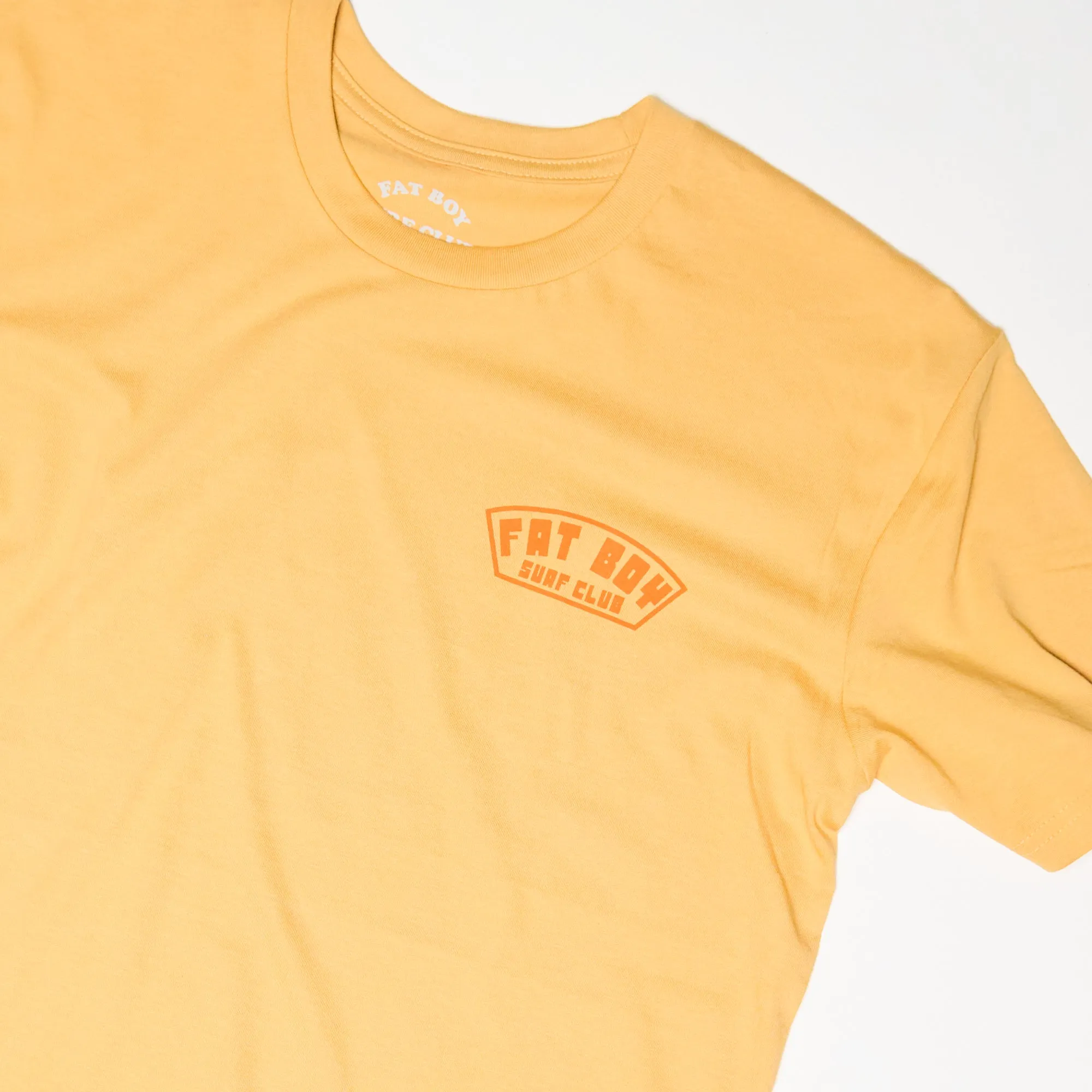 Ripped 2 Rip Tee - Mustard sold by Fat Boy Surf Club product image thumbnail 4