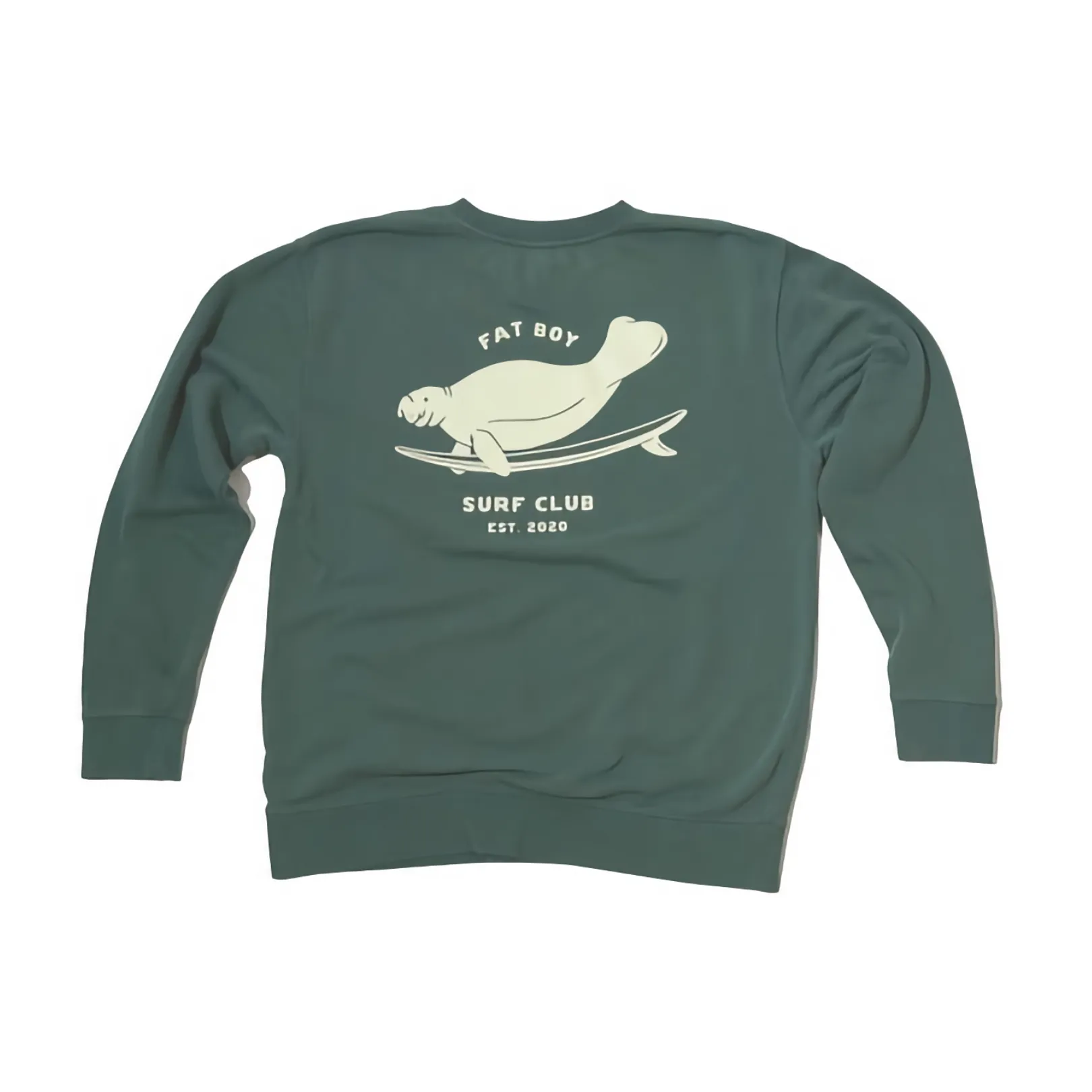 Duck Dive Crewneck Sweatshirt - Alpine Green sold by Fat Boy Surf Club product image thumbnail 2