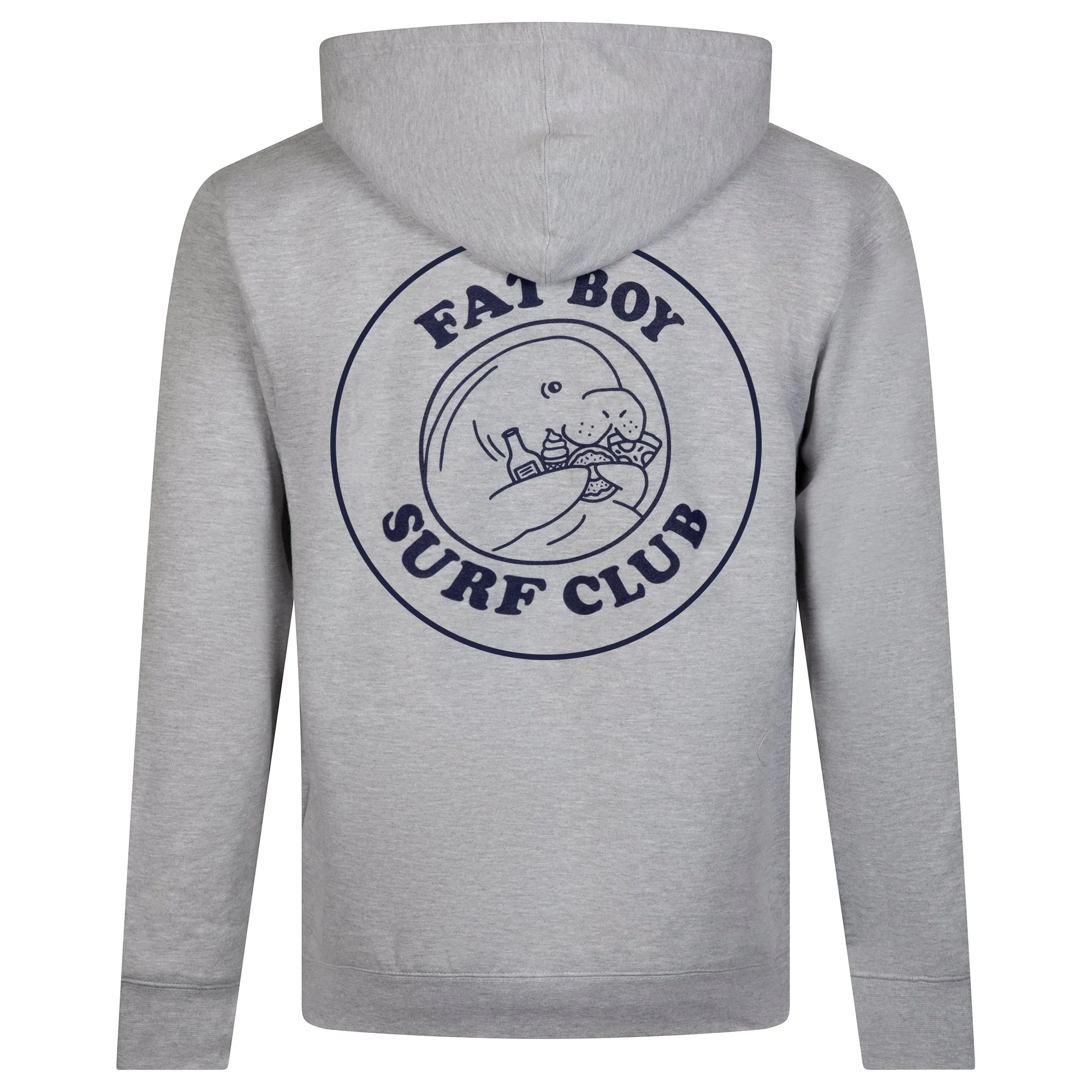 FBSC Premium Heavyweight Hoodie Grey sold by Fat Boy Surf Club product image thumbnail 2