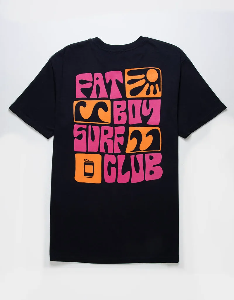 Waves and Rays Tee - Navy sold by Fat Boy Surf Club product image thumbnail 2