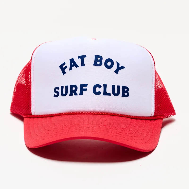 Club Classic Foam Trucker Hat - Red White & Blue sold by Fat Boy Surf Club