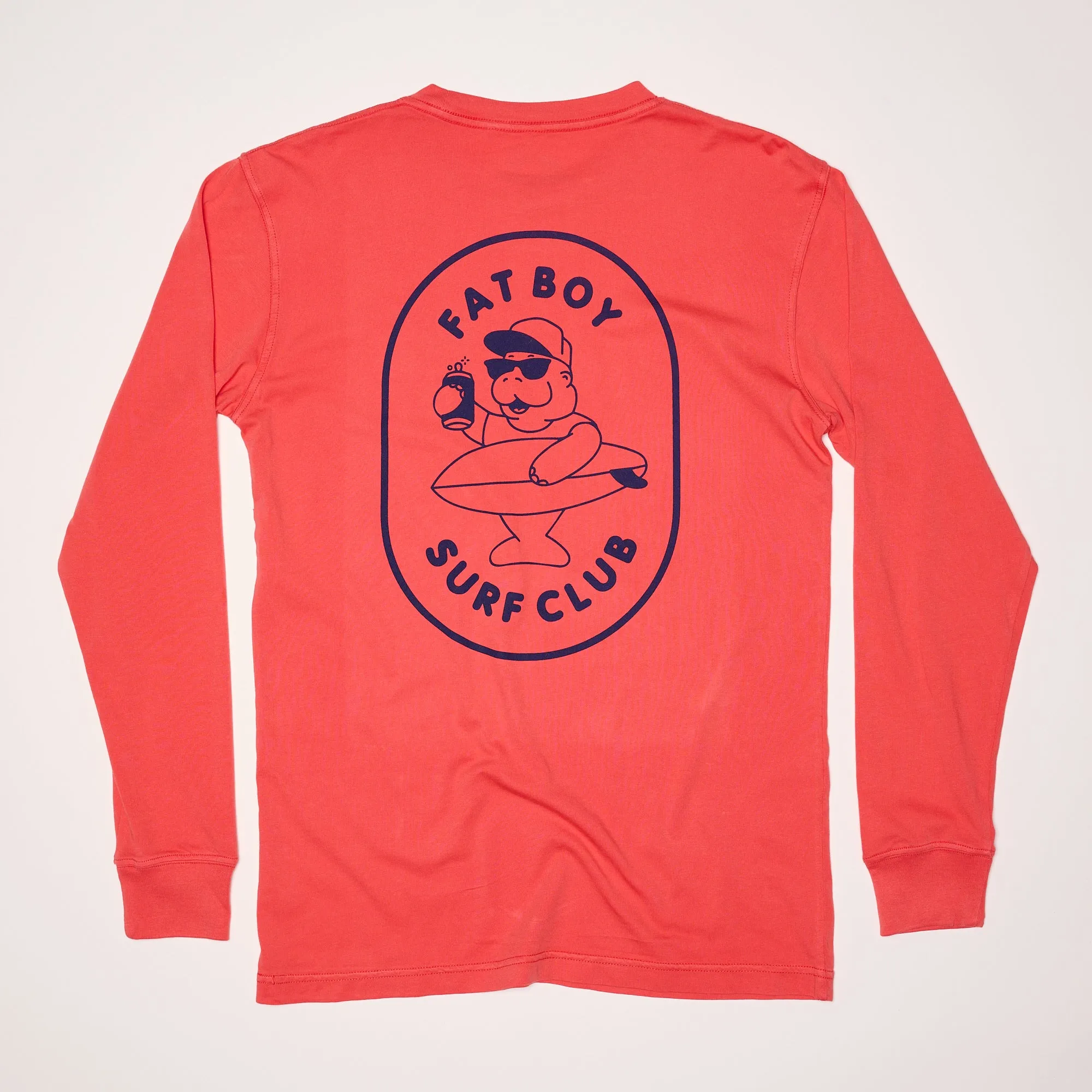 Hose Water Long Sleeve Tee - Flamingo sold by Fat Boy Surf Club product image thumbnail 2