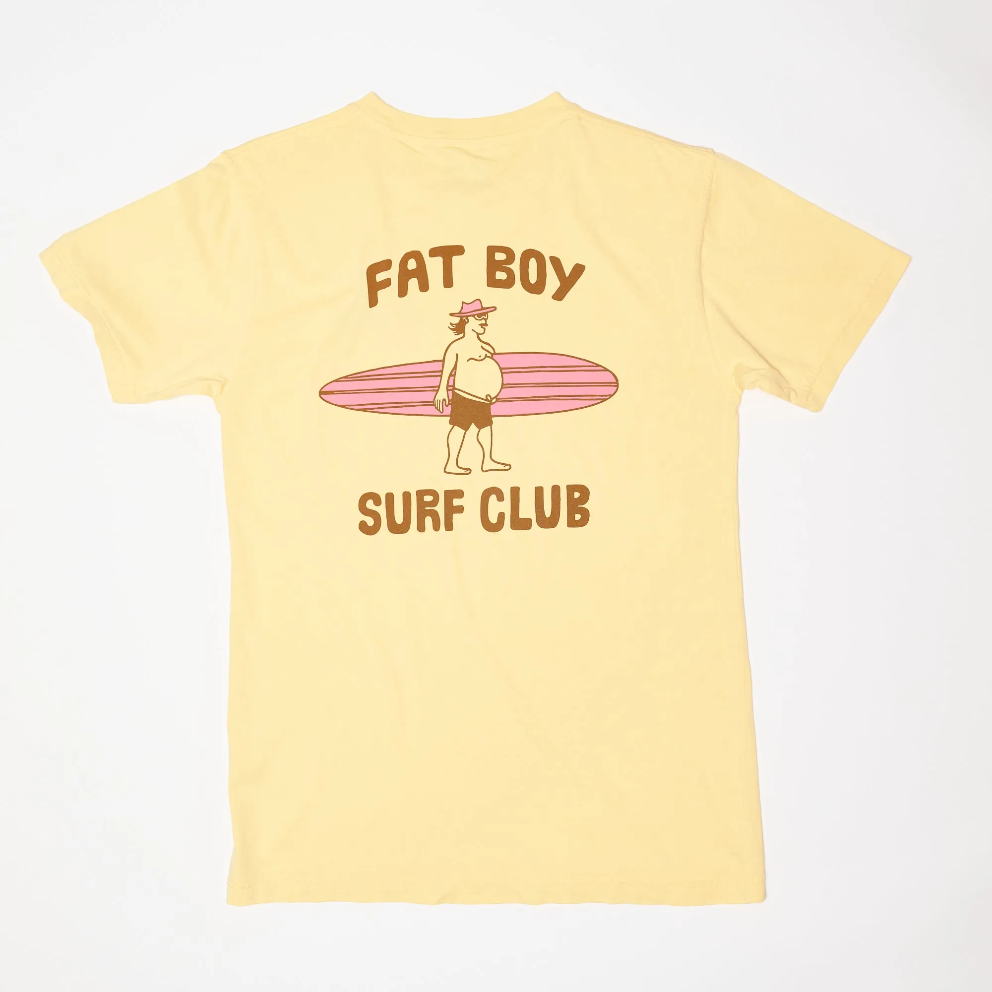 Longboard Larry Tee - Lemonade sold by Fat Boy Surf Club product image thumbnail 2