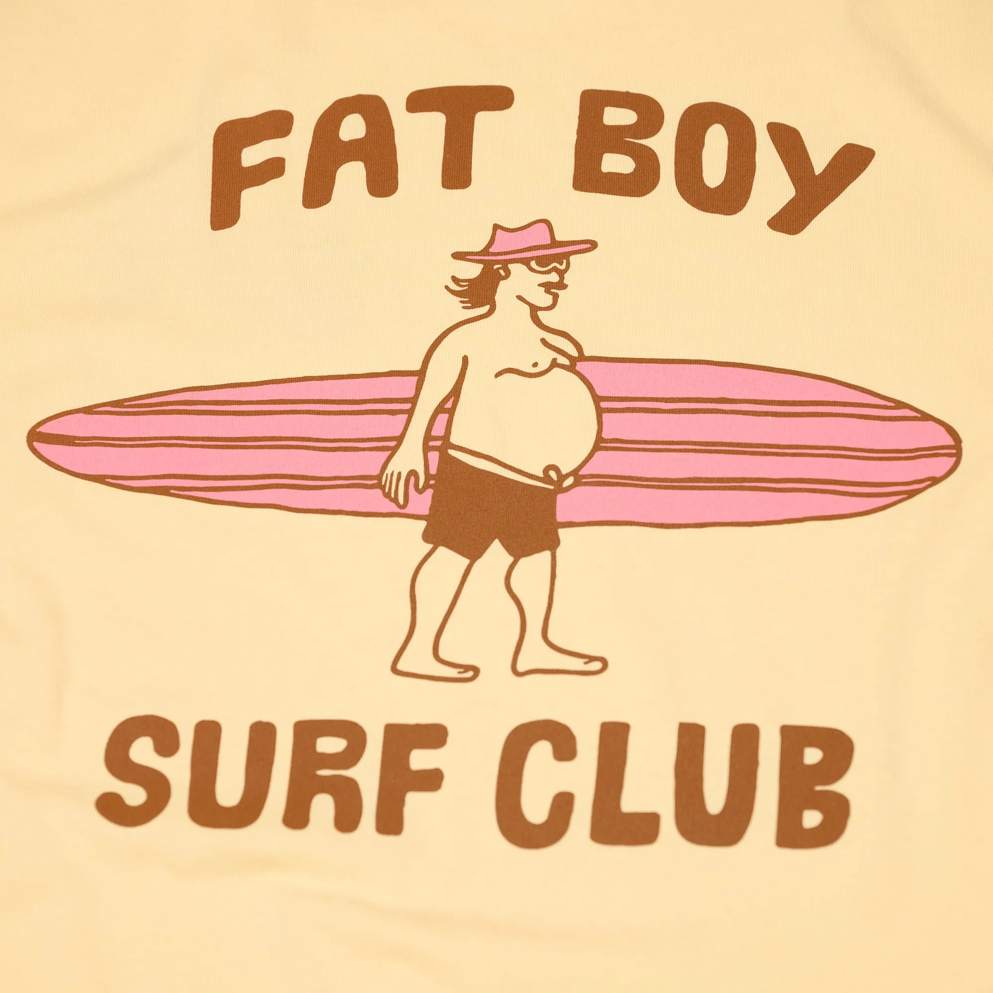Longboard Larry Tee - Lemonade sold by Fat Boy Surf Club product image thumbnail 3