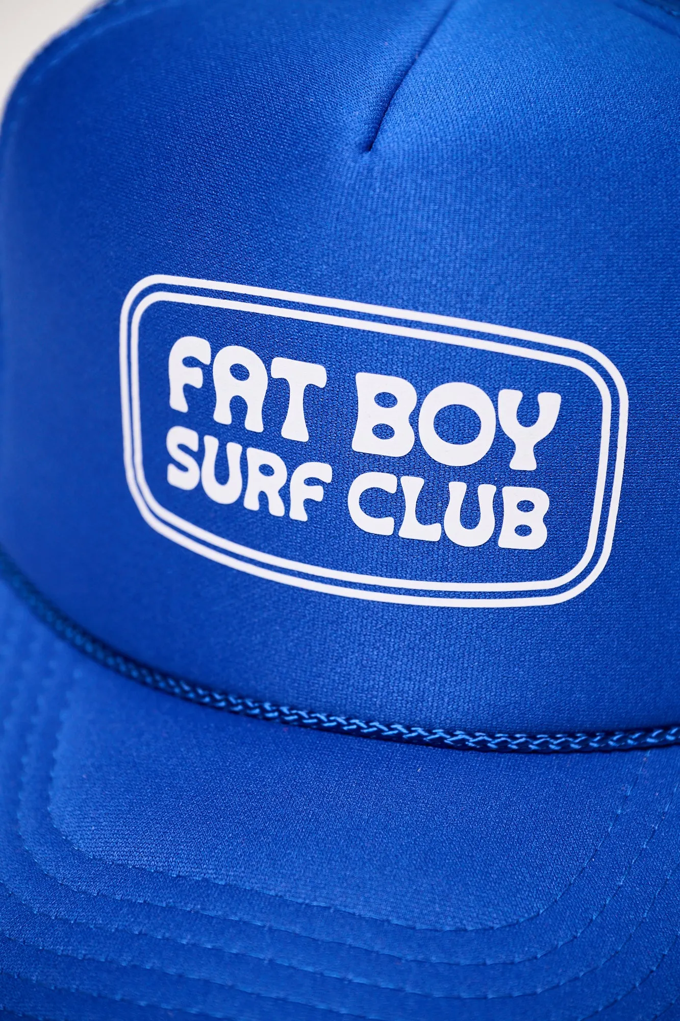 FBSC Foam Trucker Hat - Royal sold by Fat Boy Surf Club product image thumbnail 3
