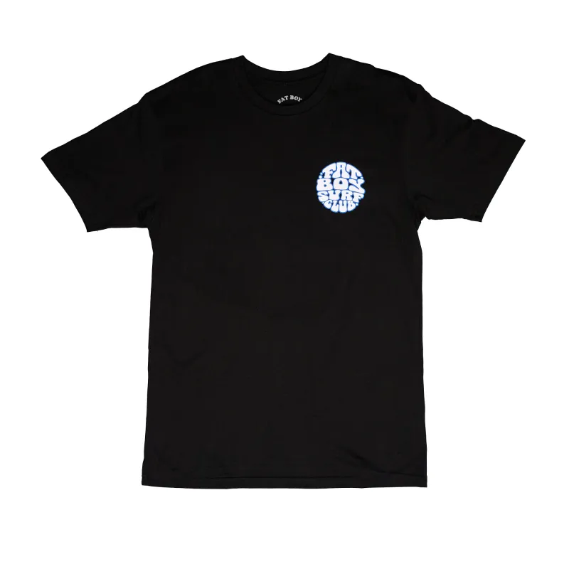 No Squares Tee - Black sold by Fat Boy Surf Club