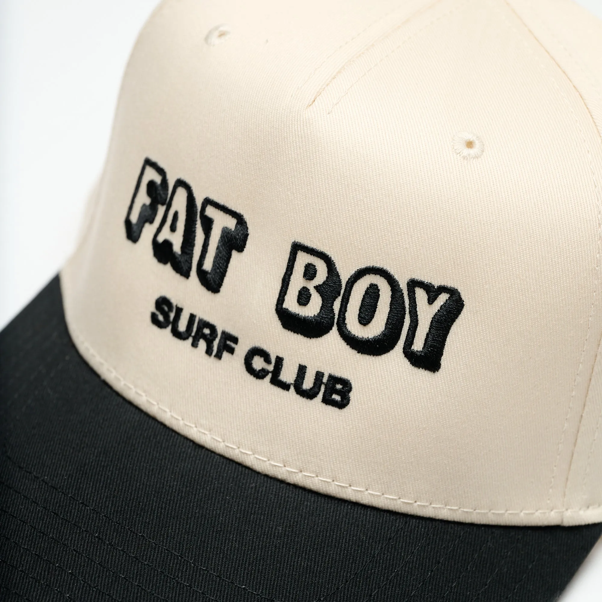 The Coastal Canvas Hat - Black & Natural sold by Fat Boy Surf Club product image thumbnail 3