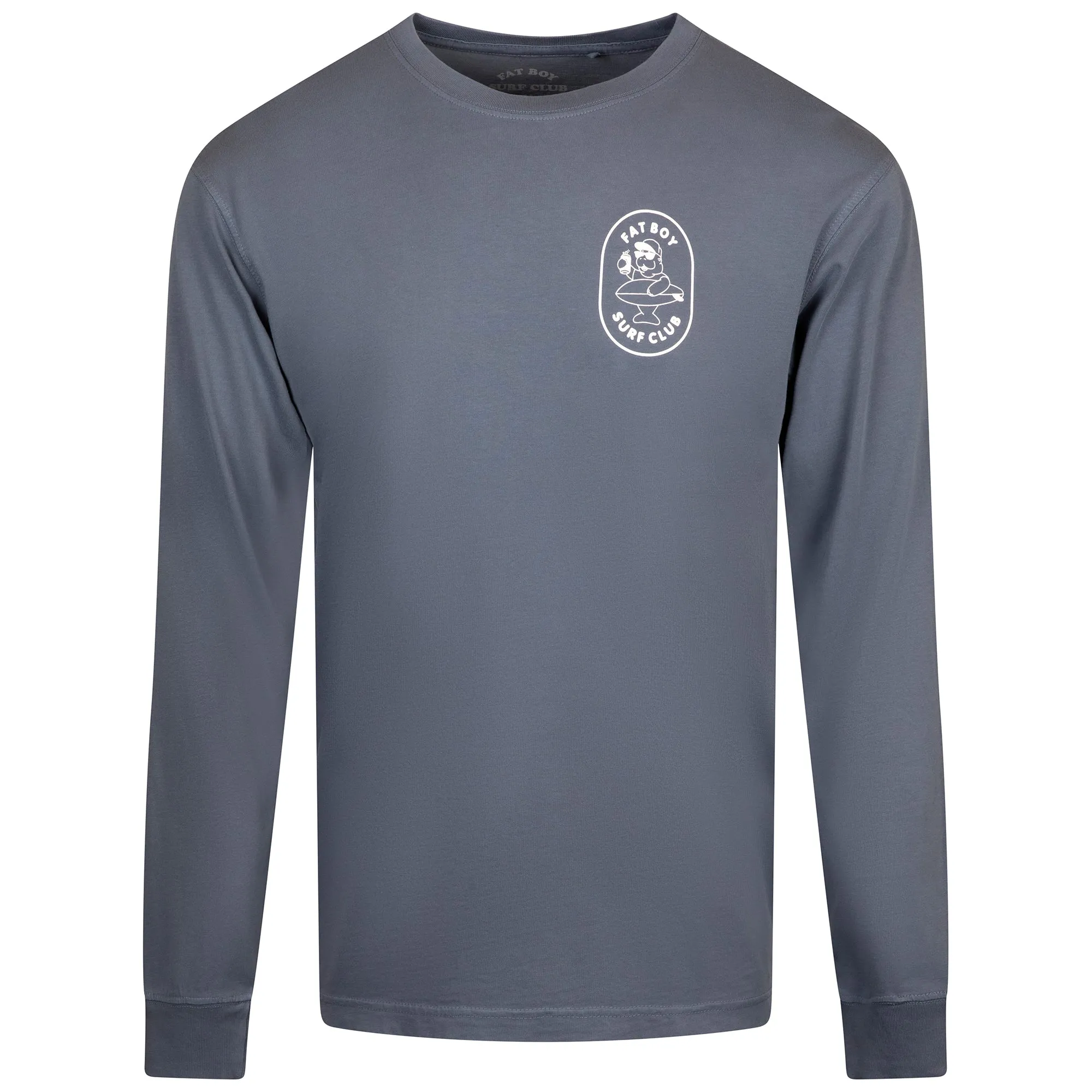 Hose Water Long Sleeve Tee - Saltwater Blue sold by Fat Boy Surf Club
