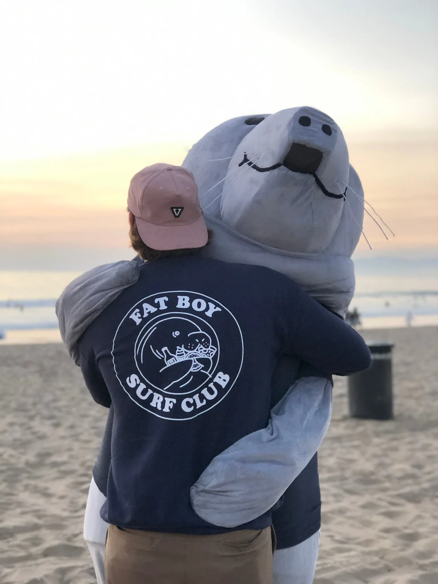FBSC Premium Crewneck Sweatshirt - Navy sold by Fat Boy Surf Club product image thumbnail 4