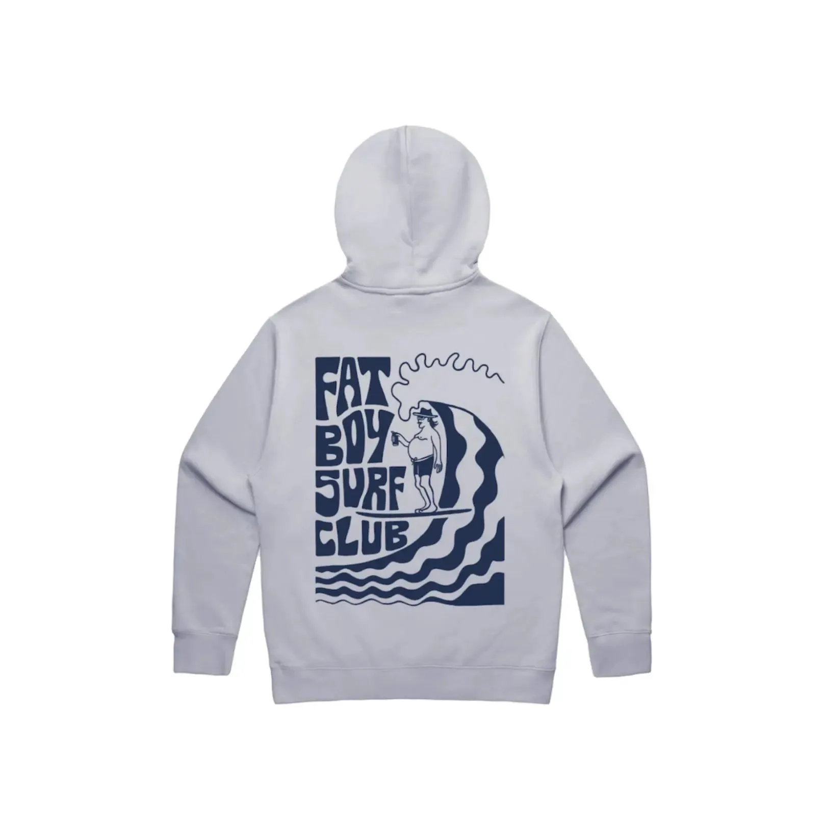 Big Wave Jerry Hoodie - Lunar Rock sold by Fat Boy Surf Club product image thumbnail 4