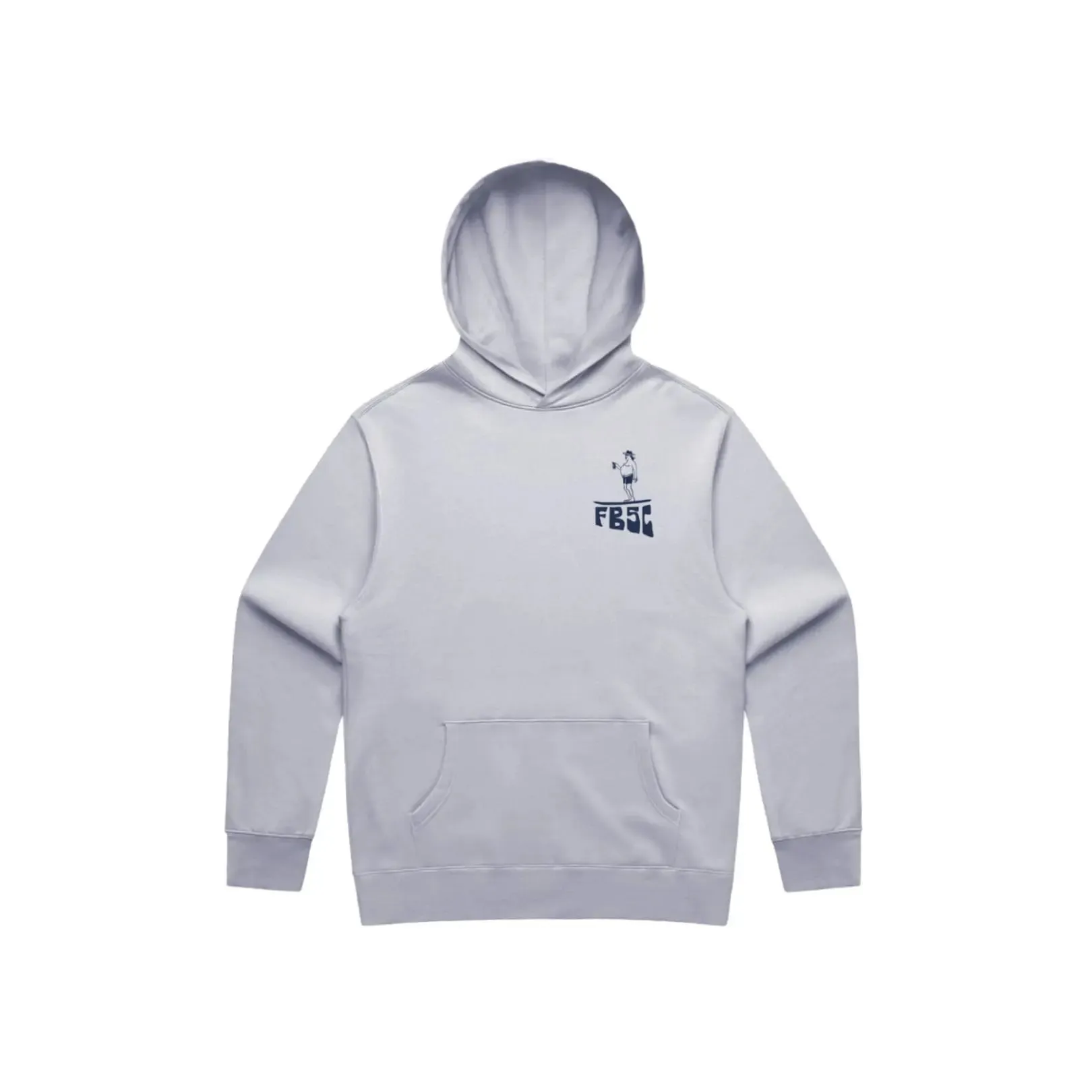 Big Wave Jerry Hoodie - Lunar Rock sold by Fat Boy Surf Club product image thumbnail 3