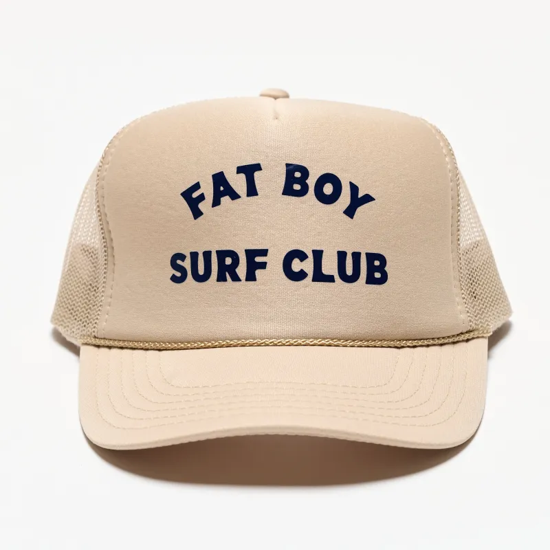 Club Classic Foam Trucker Hat - Khaki sold by Fat Boy Surf Club